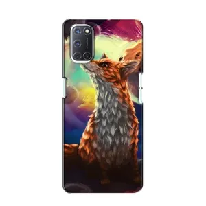 Чехлы с картинкой Лисички для Oppo A52 (VPrint) (Лисица в космосе)