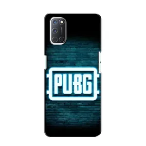 Чехол PUBG для Оппо А52 (AlphaPrint) (Лого PUBG)
