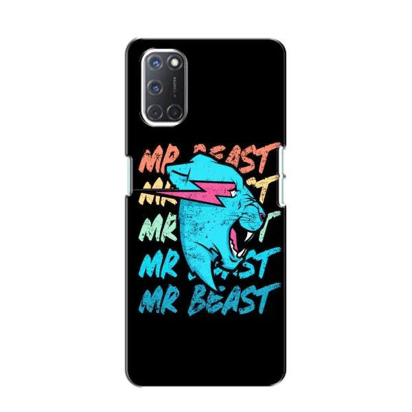 Чехол с принтом «logo Mr beast» для OPPO A52