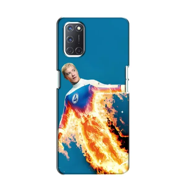Чехол с принтом «Человек-факел в огне» для OPPO A52 Чехол с принтом «Человек-факел в огне» для OPPO A52