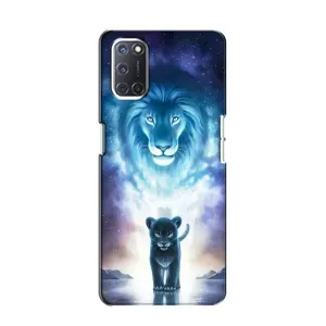 Чехол со Львом для Oppo A52 (VPrint) (Маленький лев)