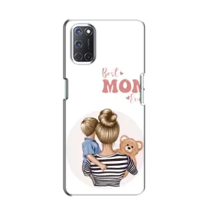 Чехлы для мамы на Oppo A52 (Мама и сын)