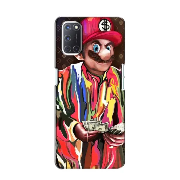Чехол с принтом «Mario LV» для OPPO A52