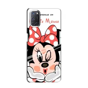 Эксклюзивный чехол для Oppo A52 (AlphaPrint - Мультяшные) (Маус Минни)