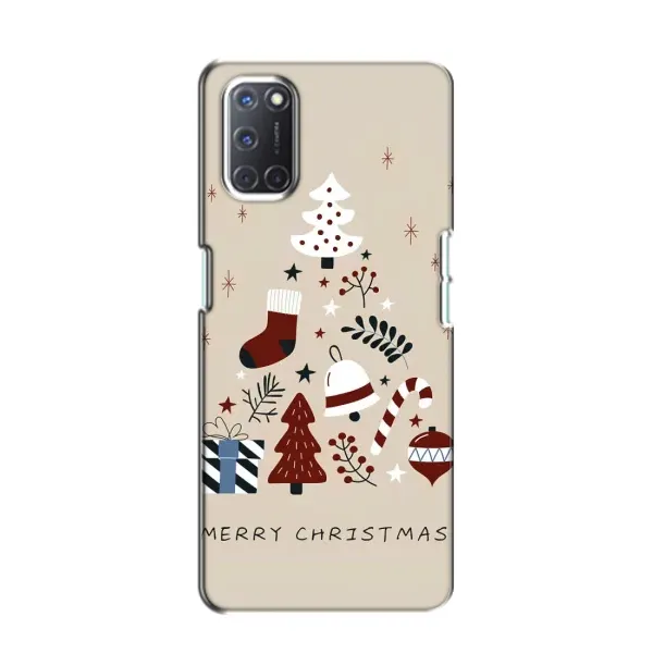 Чехол с принтом «Merry Christmas» для OPPO A52 Чехол с принтом «Merry Christmas» для OPPO A52