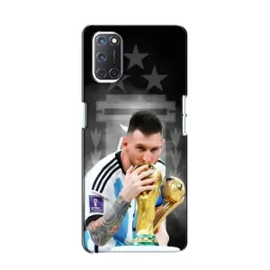 Чехлы для Oppo A52 (Leo чемпион) (AlphaPrint) (Месси Чемпион)