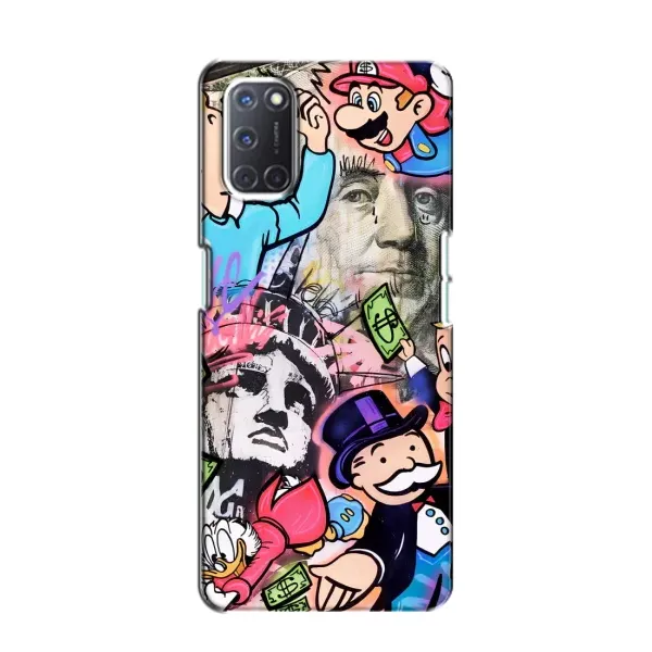 Чехол с принтом «Monopoly man» для OPPO A52