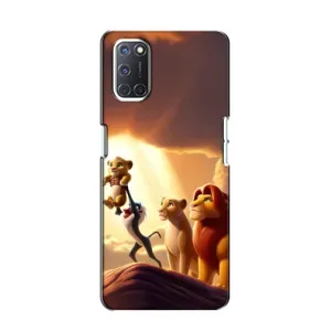 Чохол Король лев на OPPO A52 (Сімба на презентації)