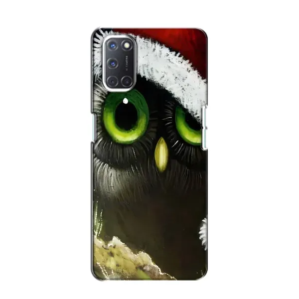 Чехол с принтом «Новогодняя Сова» для OPPO A52