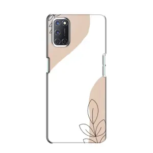 Чехол с принтом «Нюдовая веточка абстракция» для OPPO A52