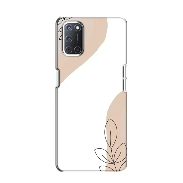 Чехол с принтом «Нюдовая веточка абстракция» для OPPO A52