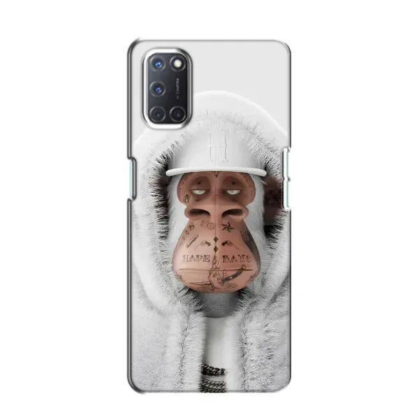 Чохол з принтом «мавпа NFT в тату» для OPPO A52