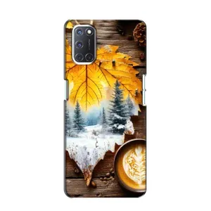 Чехол с принтом «Осенне-зимний кофе» для OPPO A52