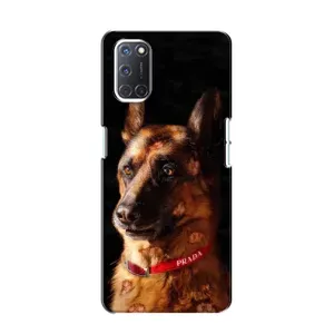 Чехлы с картинками животных Oppo A52 (Овчарка)