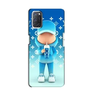 Крутые Чехлы Луи Виттон для Oppo A52 (AlphaPrint) (Парень LV)
