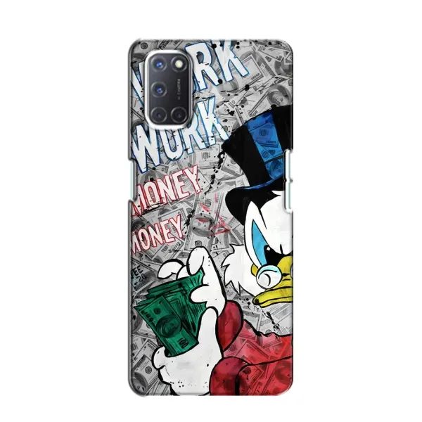 Чехол с принтом «Работа Работа» для OPPO A52