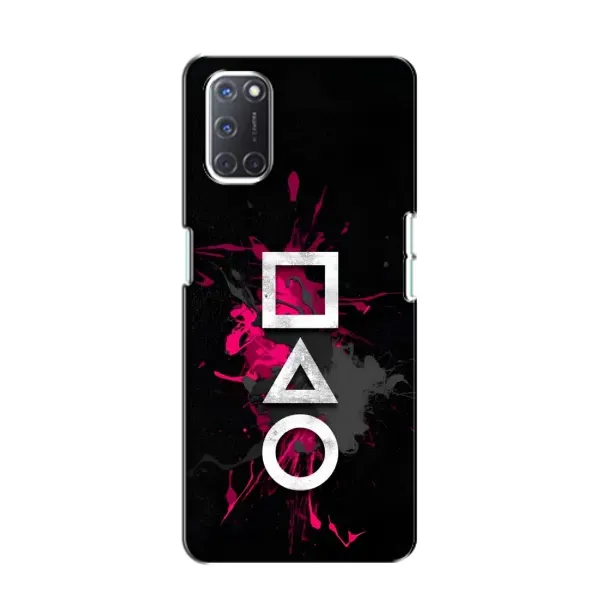 Чохол з принтом «Символи Гра кальмара» для OPPO A52 Чохол з принтом «Символи Гра кальмара» для OPPO A52