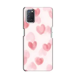 Чехол с розовым рисунком для Oppo A52