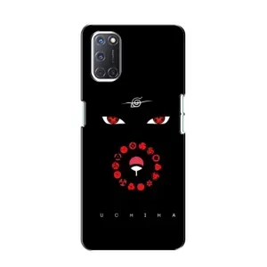 Чехлы на тему: Итачи Учиха для Oppo A52 (AlphaPrint) (глаза Итачи)