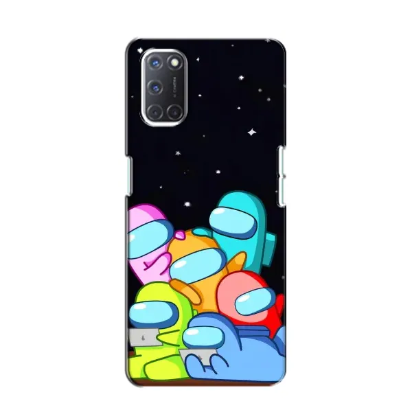 Чехол с принтом «Скины в космосе» для OPPO A52