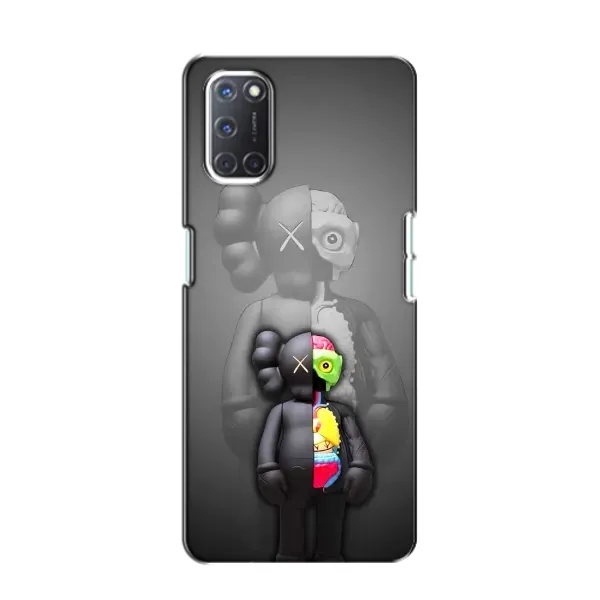 Чехол с принтом «Тело Bearbrick» для OPPO A52