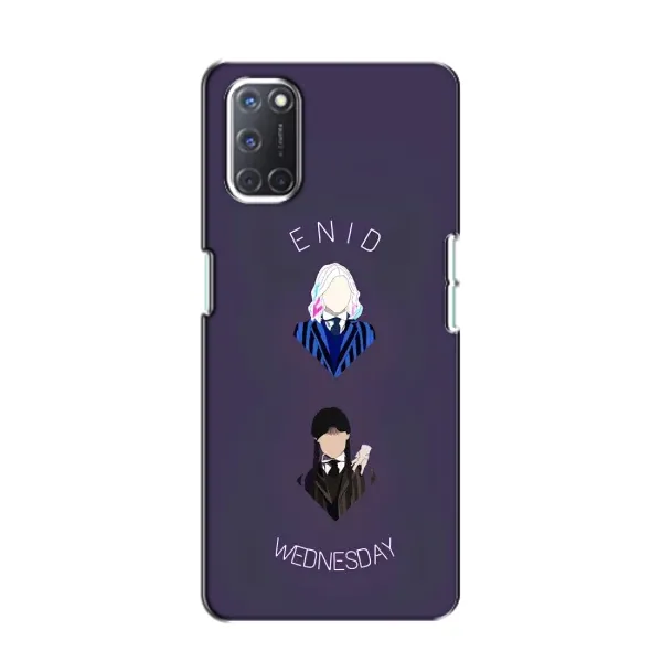 Чехол с принтом «Уэнздей и подруга» для OPPO A52