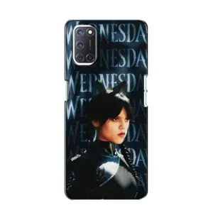 Чохли Венсдей на Oppo A52 Уенсдей (AlphaPrint) (Венздей кішка)
