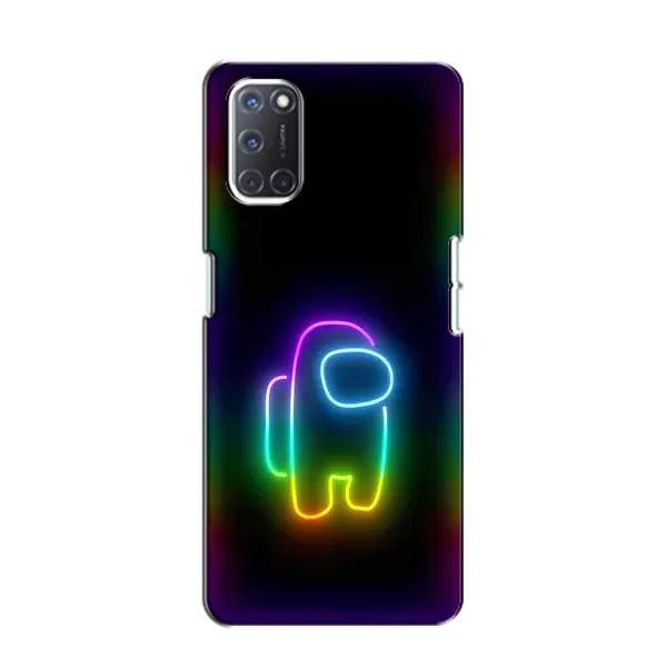Чехол с принтом «Яркий скин» для OPPO A52