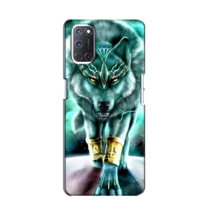 Защитные чехлы для Оппо А52 (AlphaPrint) (ХИТ продаж) ВОЛК