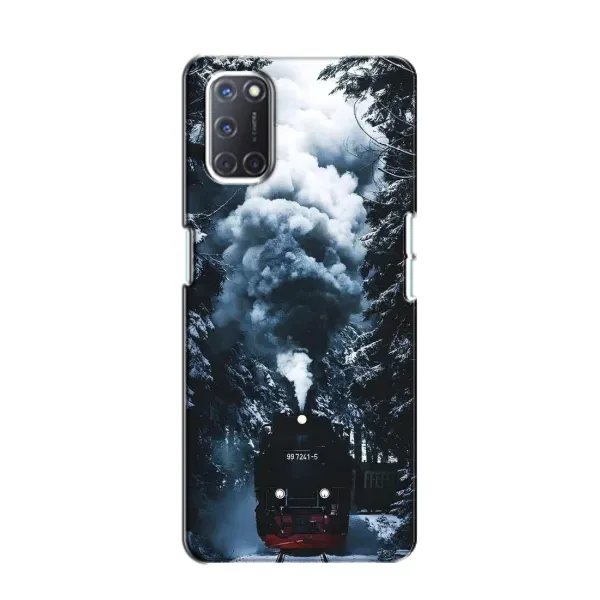 Чехол с принтом «Зимний поезд» для OPPO A52 Чехол с принтом «Зимний поезд» для OPPO A52