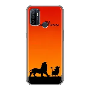 Чохол Король лев на OPPO A53 (Акуна Матата закат)