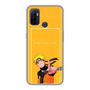 Анимешный чехол для Oppo A53 (Аниме Наруто)