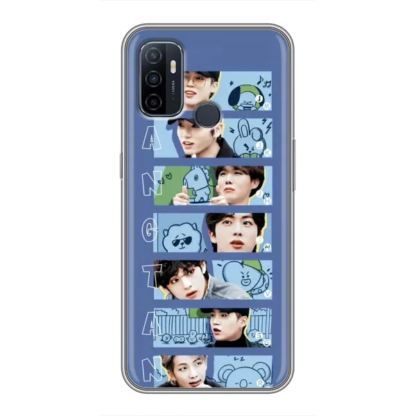 Чехол с принтом «Bangtan» для OPPO A53