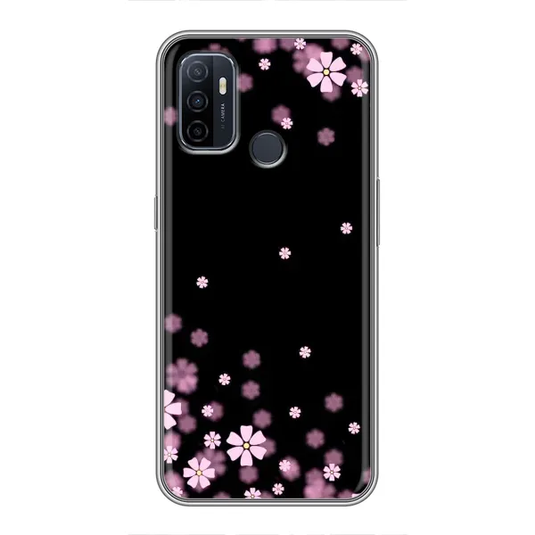 Чехол с принтом «Цветочки маленькие» для OPPO A53