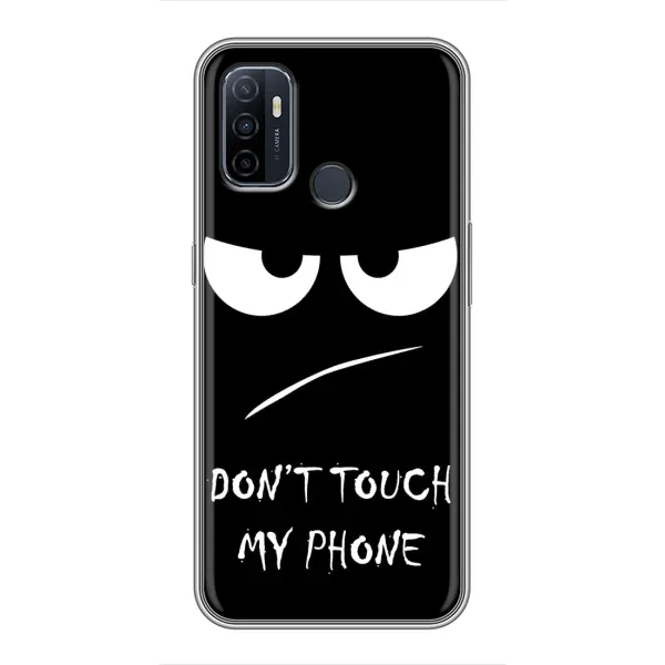 Чехол с принтом «Dont Touch» для OPPO A53 Чехол с принтом «Dont Touch» для OPPO A53