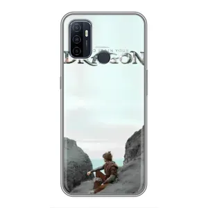 Чохол як приборкати дракона на Oppo A53 (Дракон лого)
