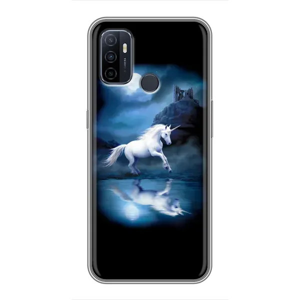 Чехол с принтом «Единорог» для OPPO A53 Чехол с принтом «Единорог» для OPPO A53