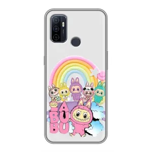 Чохол з Лабубу на Oppo A53 (Фон Лабубу)