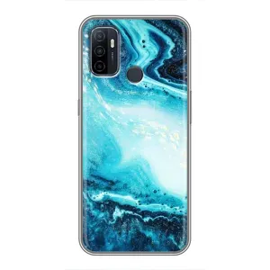 Мраморный чехол на Oppo A53 (VPrint)