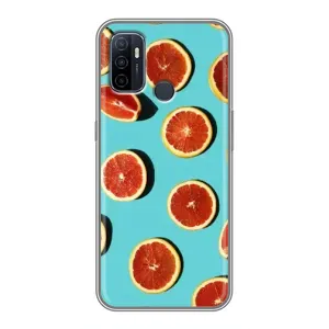 Чехлы с Фруктами для Oppo A53 (VPrint) (Грейпфрут)