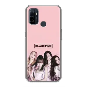 Чехол с музыкальной группой для Oppo A53 (Группа Блэк Пинг)