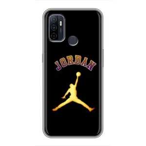 Чохли для Oppo A53 - з картинкою JORDAN (AlphaPrint) (Jordan Gold)
