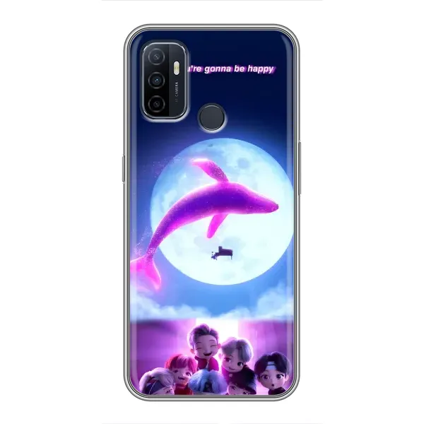 Чехол с принтом «КИТ BTS» для OPPO A53