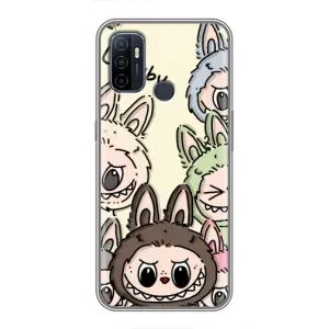 Чохол з Лабубу на Oppo A53 (Золота мавпа Bored Ape)