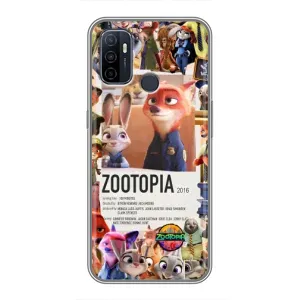 Чохол Зоотрополіс на Oppo A53 (Постер Зоотрополіс)