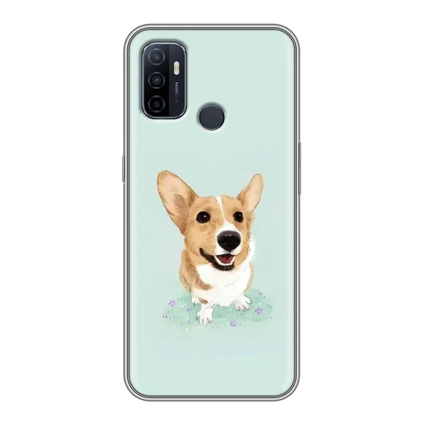 Чехол с принтом «Корги» для OPPO A53