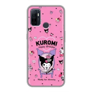 Чехлы с топовыми принтами для Оппо А53 (KUROMI)