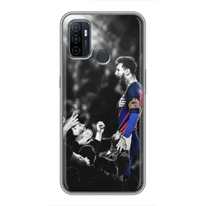 Чехлы Месси для Oppo A53 (AlphaPrint)