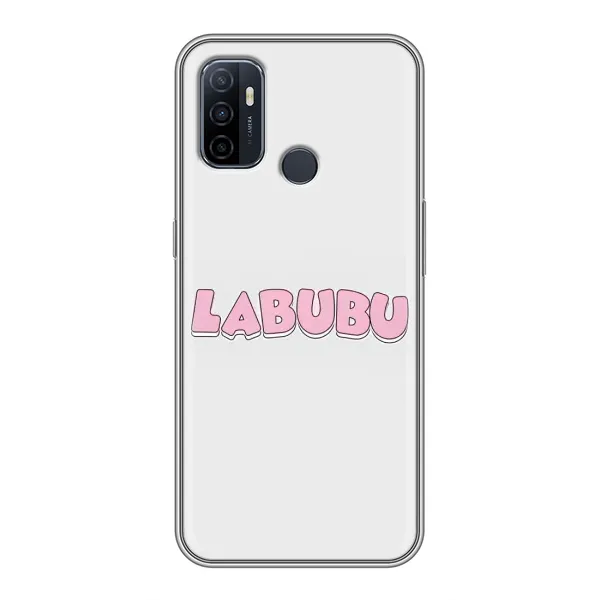 Чохол з принтом «Лого Лабубу» для OPPO A53