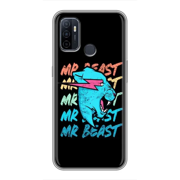 Чохол з принтом «logo Mr beast» для OPPO A53
